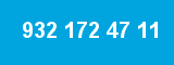 932 172 47 11 932 172 47 11